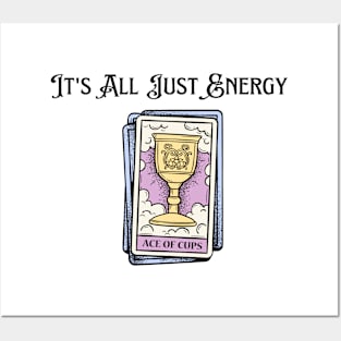 It's all just energy mystical tarot Posters and Art